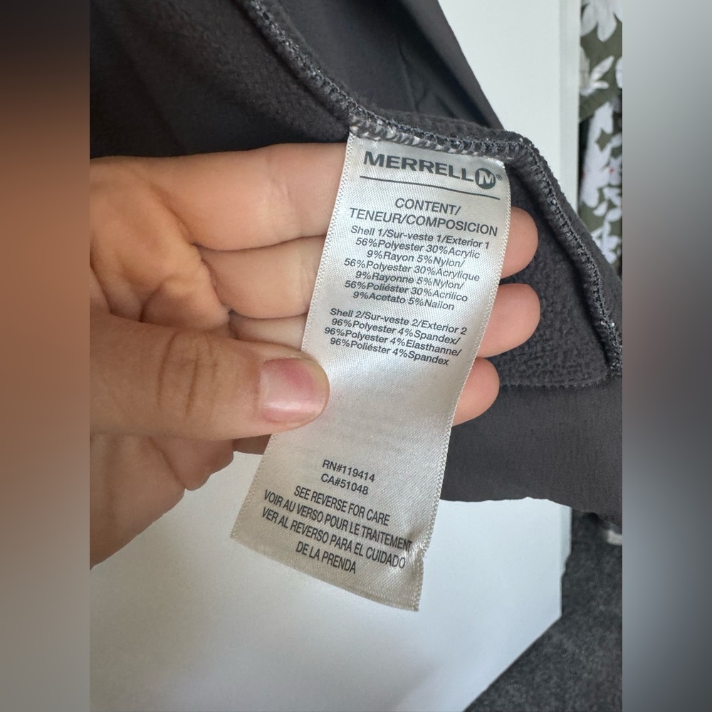 Merrell Select Regulate Button Up Fleecey Knit Co… - image 3